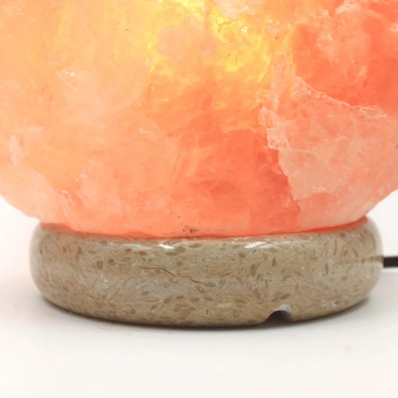 Marble Base For Himalayan Salt Lamps (Fits All Sizes) - Himalayan Trading Co. Himalayan Salt Lamp Himalayan Pink Salt