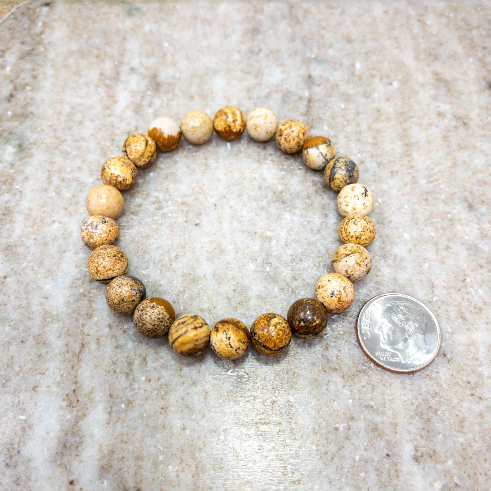 Picture Jasper Himalayan Stone Bracelet - Himalayan Trading Co.®