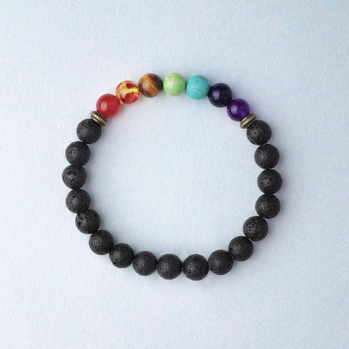 7 Chakra Himalayan Stone Bracelet - Himalayan Trading Co.®