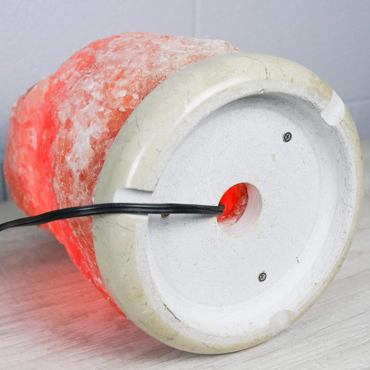 Marble Base For Himalayan Salt Lamps (Fits All Sizes) - Himalayan Trading Co. Himalayan Salt Lamp Himalayan Pink Salt