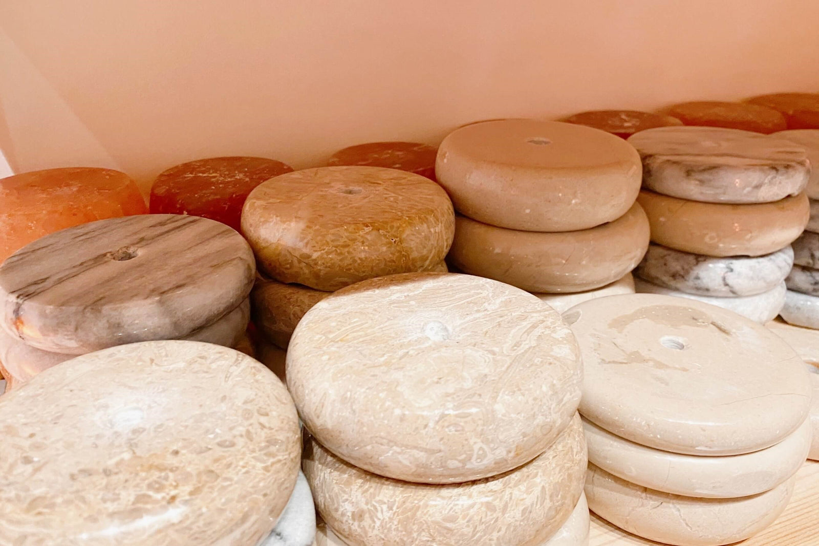 Marble Base For Himalayan Salt Lamps (Fits All Sizes) - Himalayan Trading Co. Himalayan Salt Lamp Himalayan Pink Salt