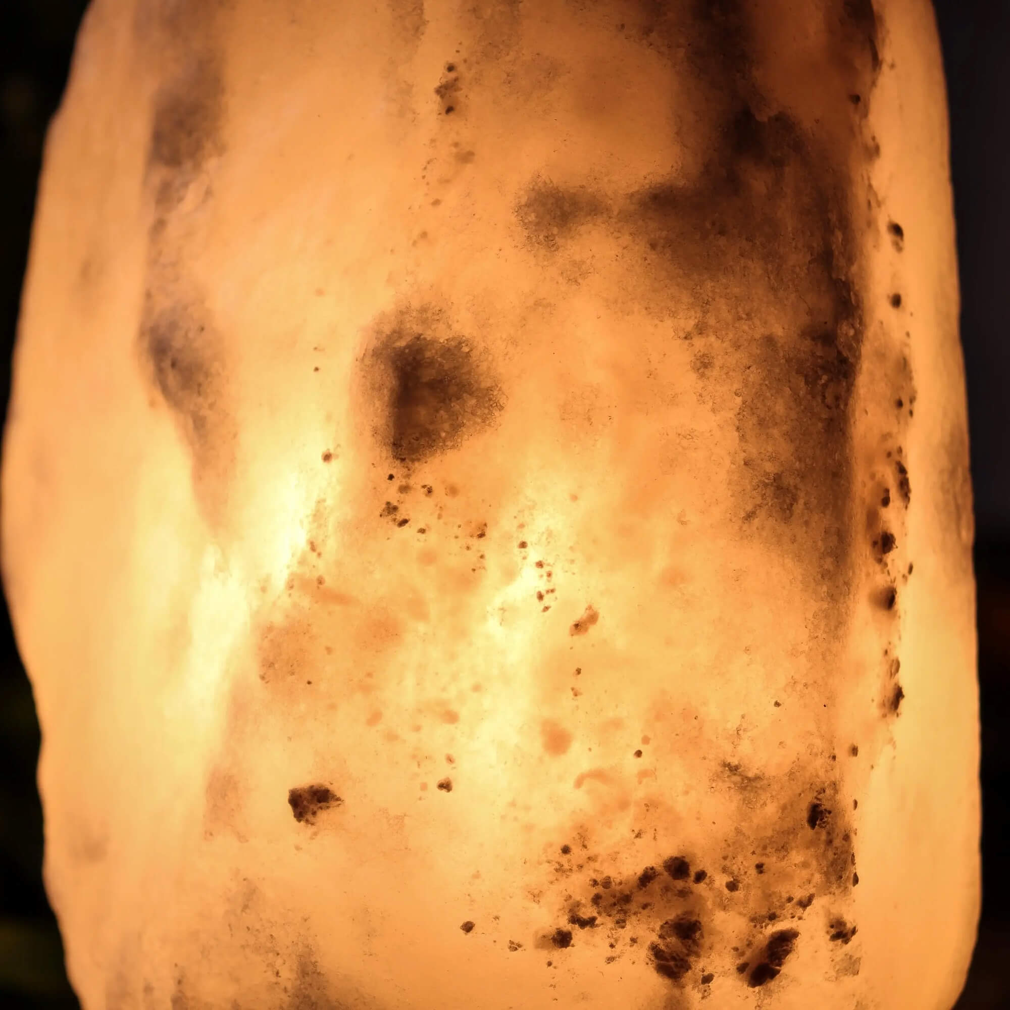 Rare White Himalayan Salt Lamp