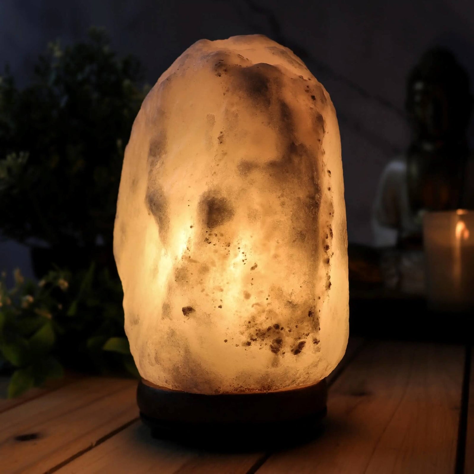 Rare White Himalayan Salt Lamp - Himalayan Trading Co. Himalayan Salt Lamp Himalayan Pink Salt