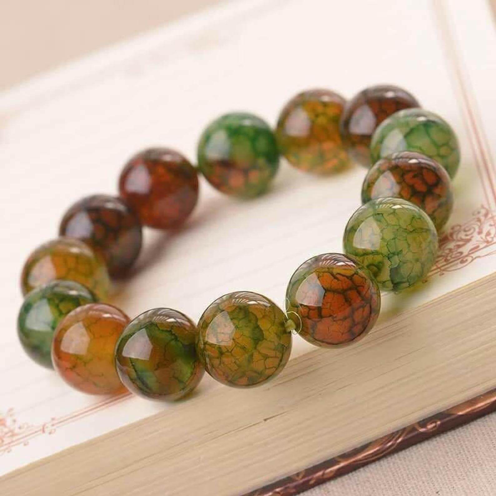 Dragon's Vein Himalayan Stone Bracelet - Himalayan Trading Co.®