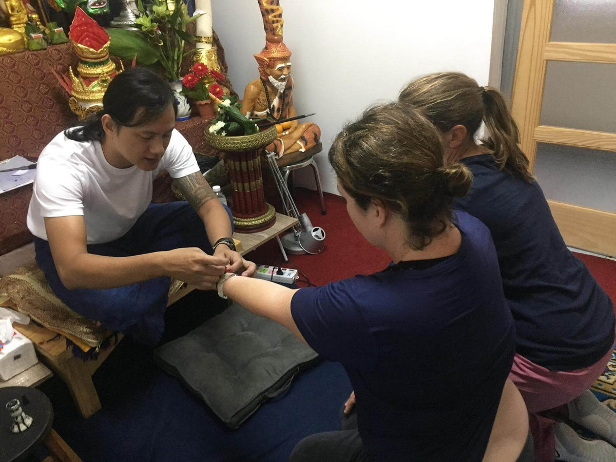 Dragon's Vein Himalayan Stone Bracelet - Himalayan Trading Co.®