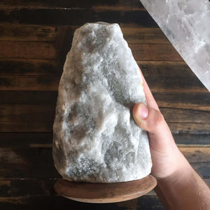 Rare Gray Himalayan Salt Lamp - Himalayan Trading Co. Himalayan Salt Lamp Himalayan Pink Salt