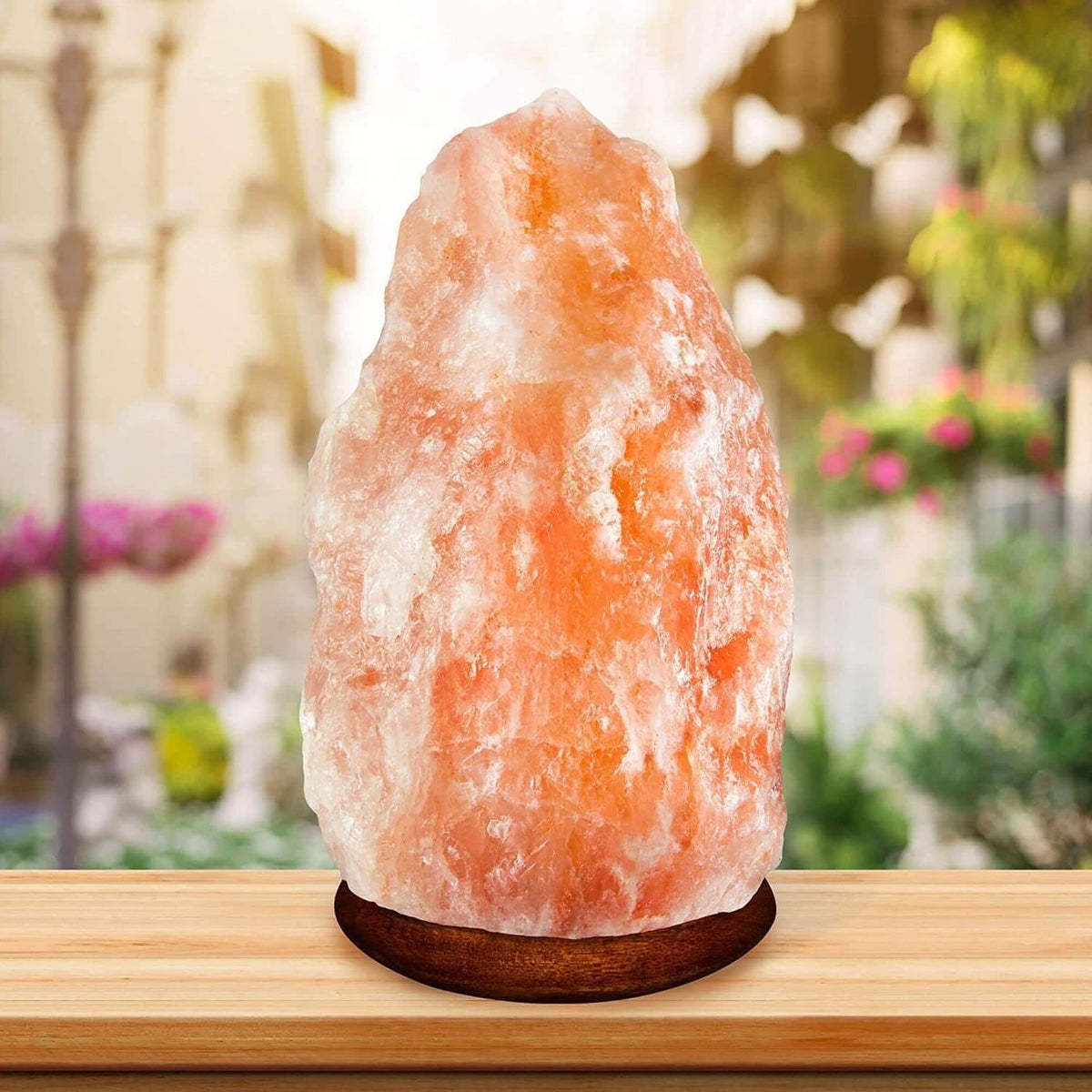 (Set of 6) Original Himalayan Salt Lamps - Large - Himalayan Trading Co. Himalayan Salt Lamp Himalayan Pink Salt
