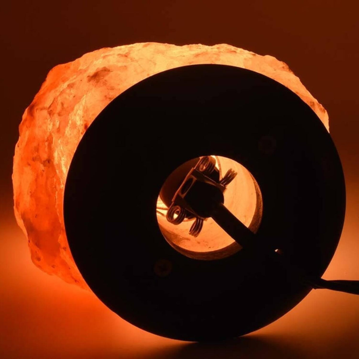 (Set of 4) Original Himalayan Salt Lamps - XL - Himalayan Trading Co. Himalayan Salt Lamp Himalayan Pink Salt