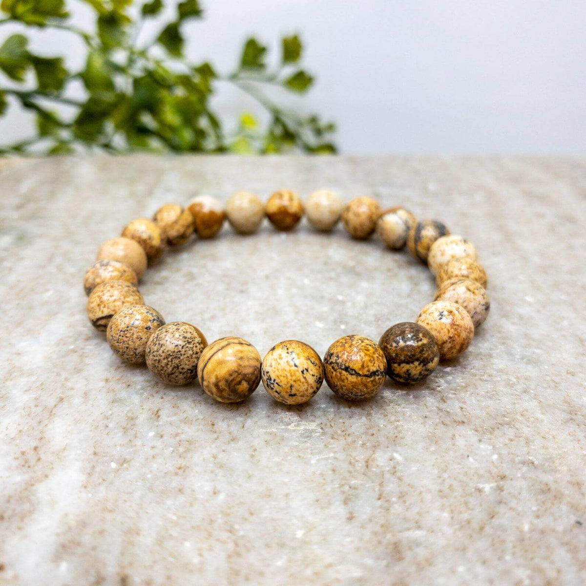 Picture Jasper Himalayan Stone Bracelet - Himalayan Trading Co.®