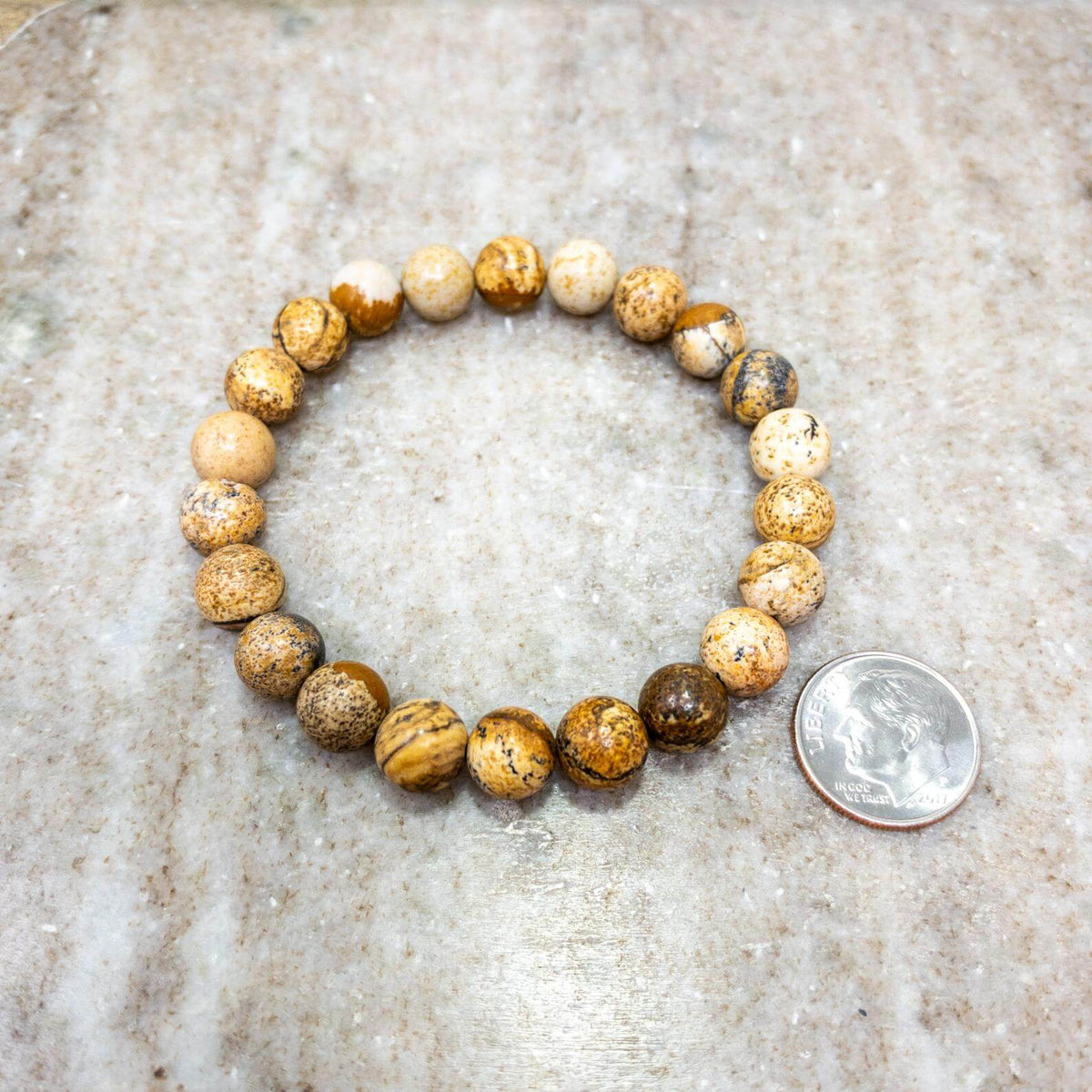 Picture Jasper Himalayan Stone Bracelet - Himalayan Trading Co.®