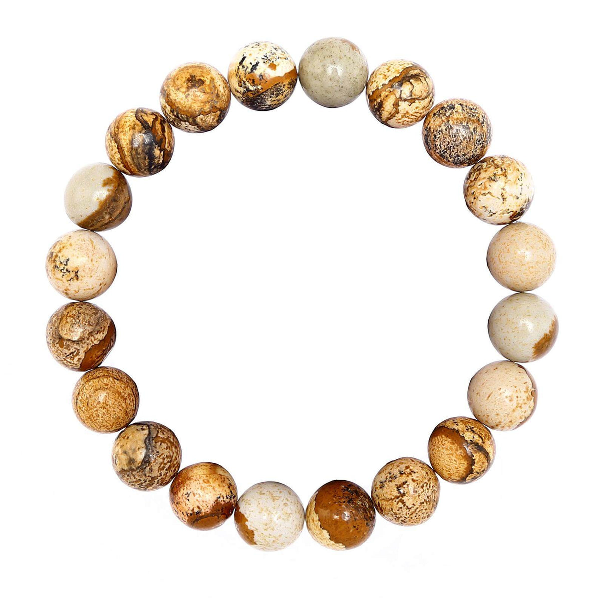 Picture Jasper Himalayan Stone Bracelet - Himalayan Trading Co.®
