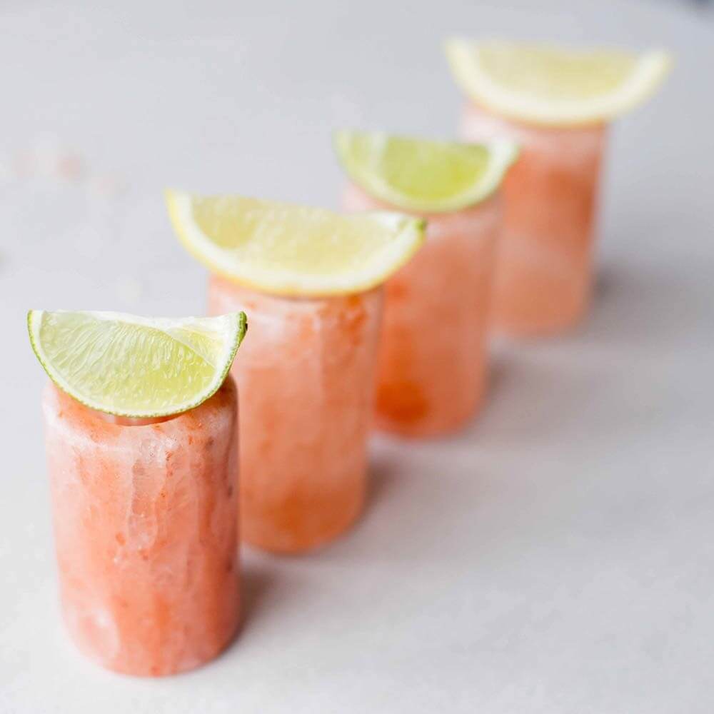 Pink Himalayan Salt Shot Glass Set - Himalayan Trading Co.