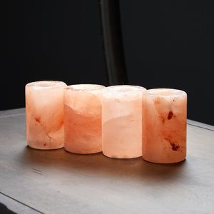 Pink Himalayan Salt Shot Glass Set - Himalayan Trading Co.