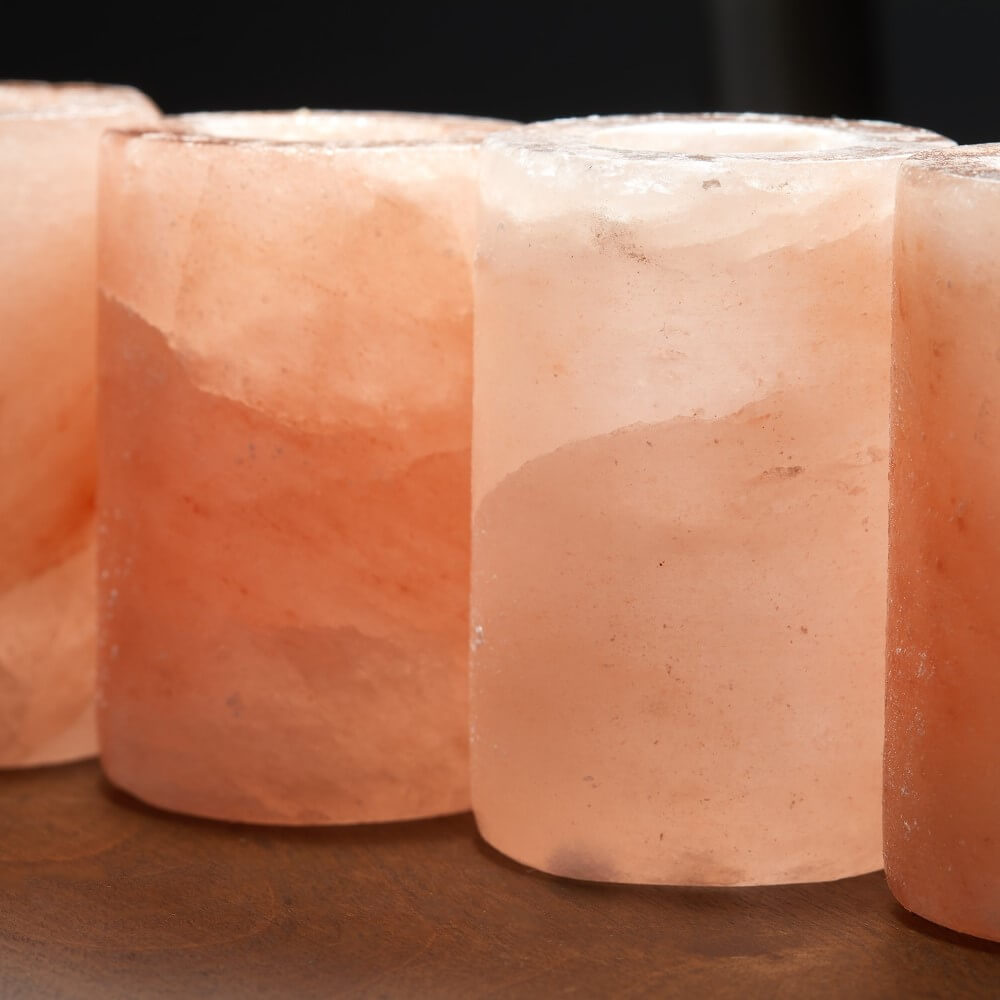 Pink Himalayan Salt Shot Glass Set - Himalayan Trading Co.