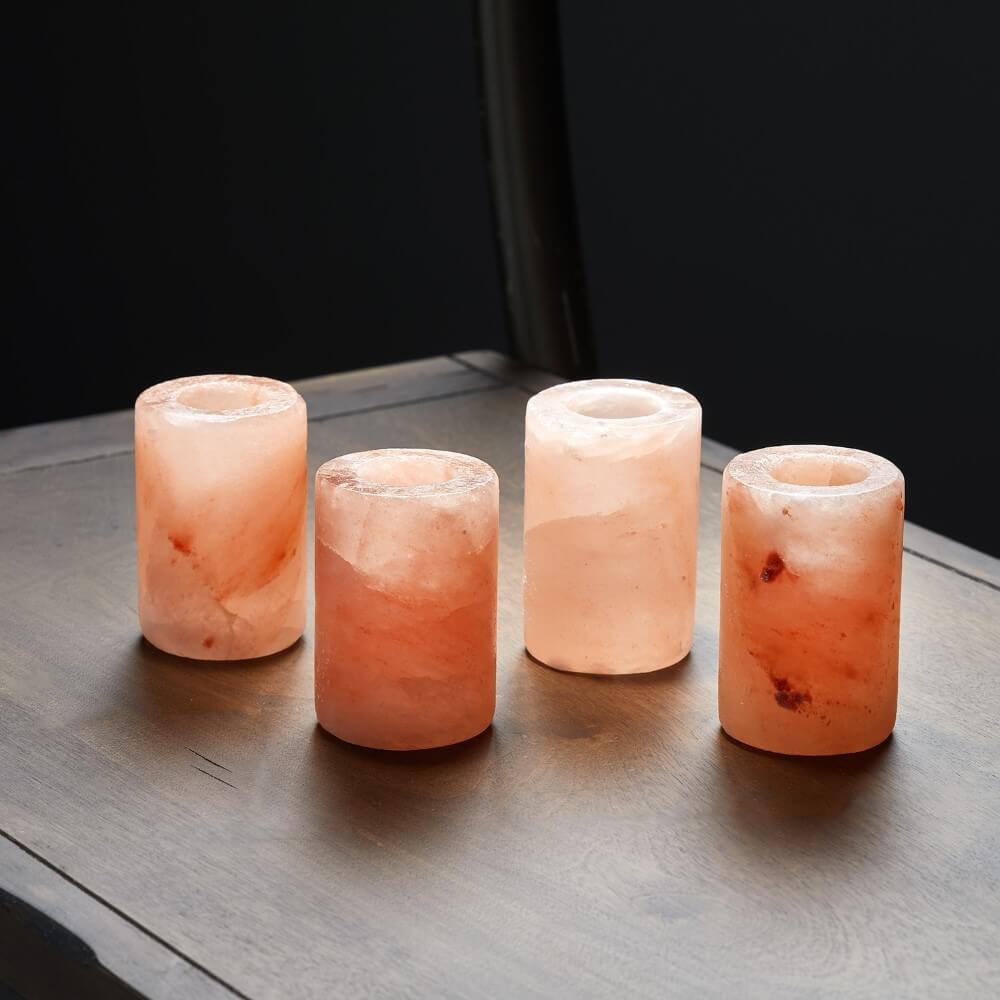 Pink Himalayan Salt Shot Glass Set - Himalayan Trading Co.