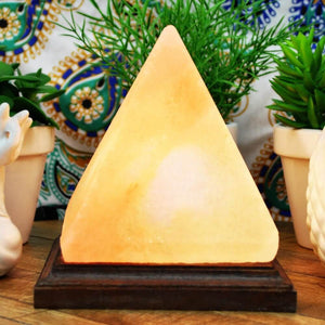 Pyramid Himalayan Salt Lamp - Himalayan Trading Co. Himalayan Salt Lamp Himalayan Pink Salt