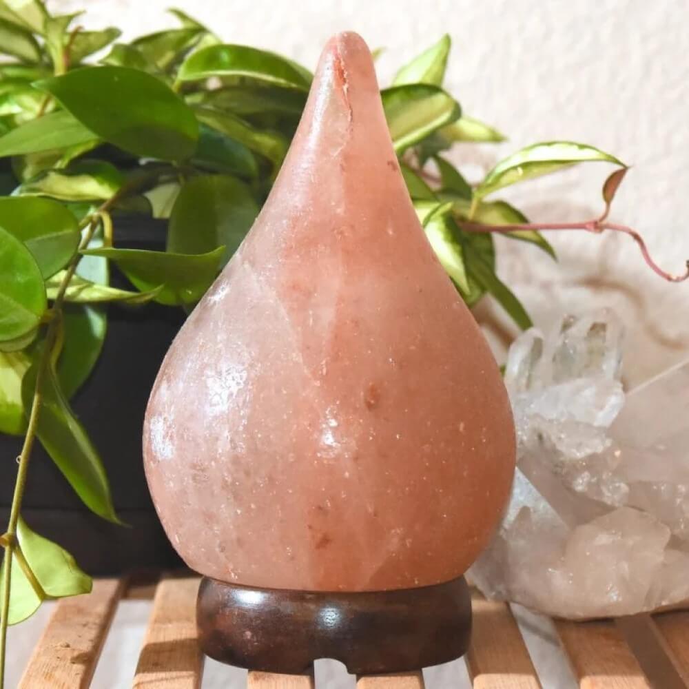 Rain Drop Himalayan Salt Lamp - Himalayan Trading Co. Himalayan Salt Lamp Himalayan Pink Salt