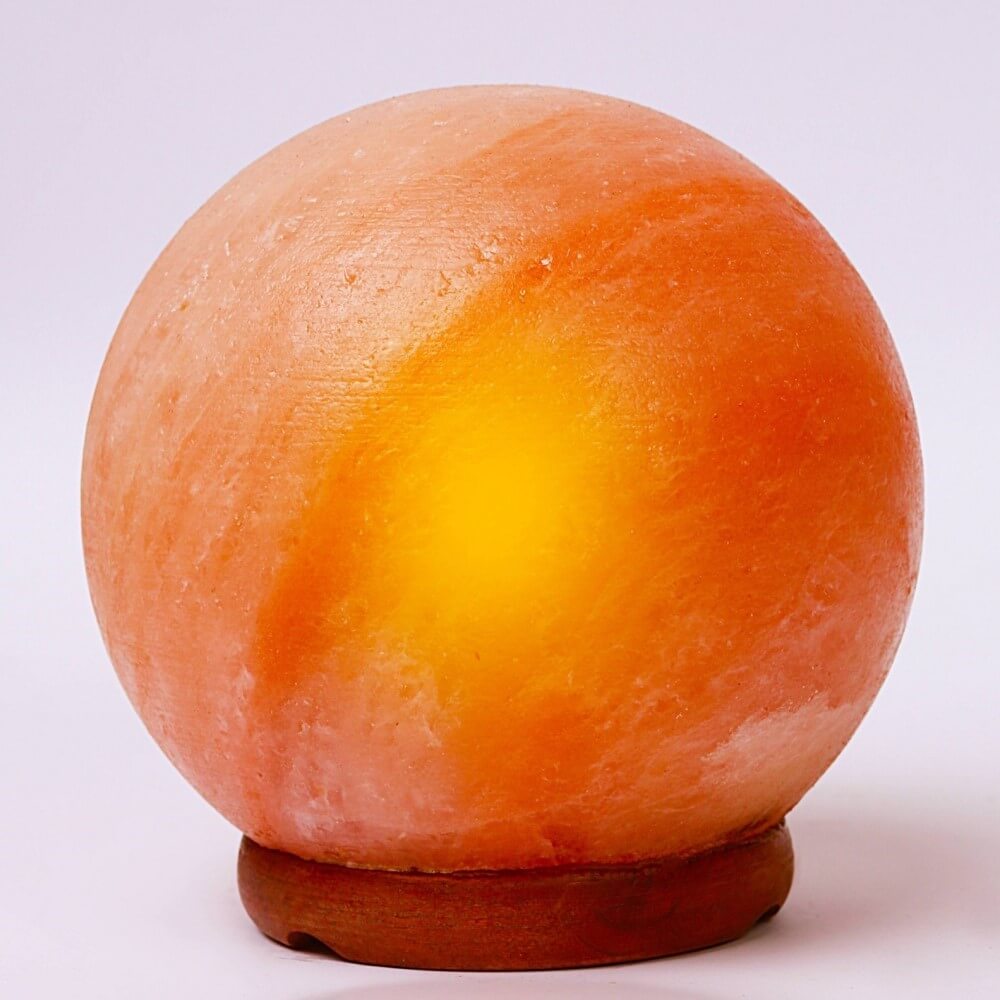 Space Ball Himalayan Salt Lamp - Himalayan Trading Co. Himalayan Salt Lamp Himalayan Pink Salt