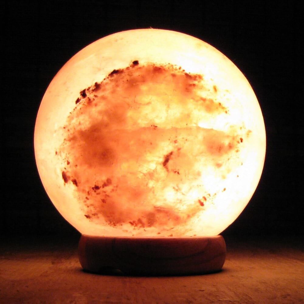 Space Ball Himalayan Salt Lamp - Himalayan Trading Co. Himalayan Salt Lamp Himalayan Pink Salt