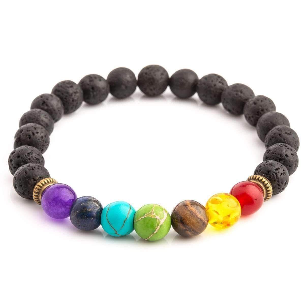 7 Chakra Himalayan Stone Bracelet - Himalayan Trading Co.®
