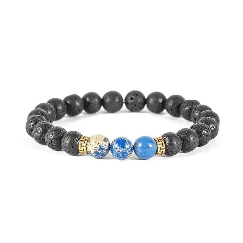 Blue Regalite Himalayan Stone Bracelet - Himalayan Trading Co.®